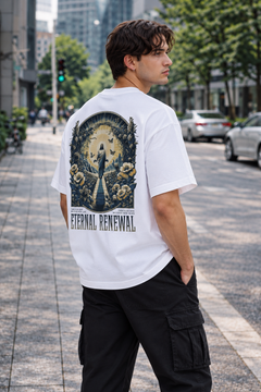 Eternal Renewal Oversized T-Shirt | Tee Prism